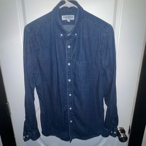 EXPRESS - 100% cotton // casual slim fit button down